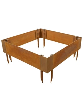 Mutli-Edge ADVANCE Cortenstahl Pflanzkübel 90x90x20cm