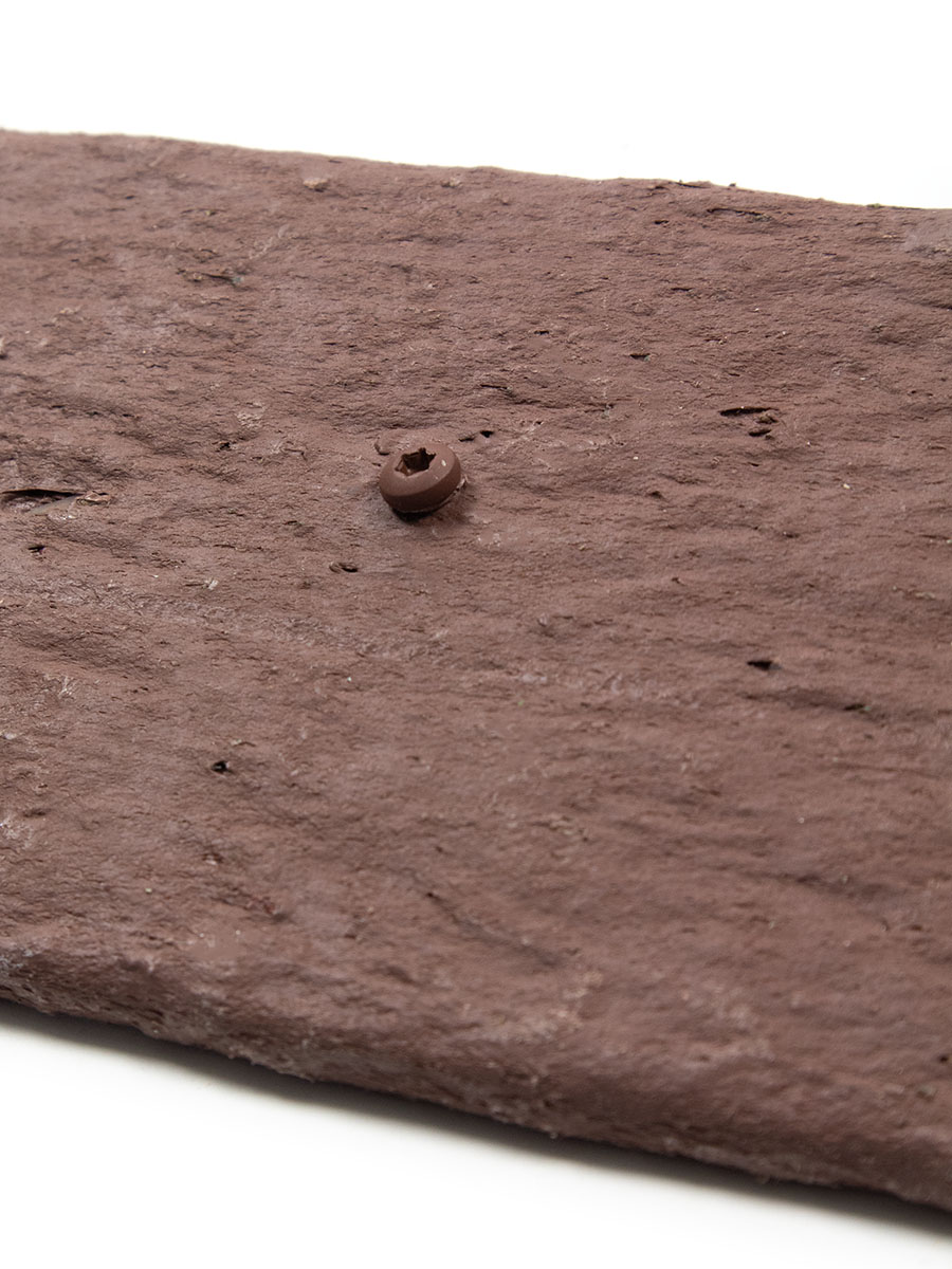 Edelstahl Schrauben zur Rasenkante, Braun - Corten