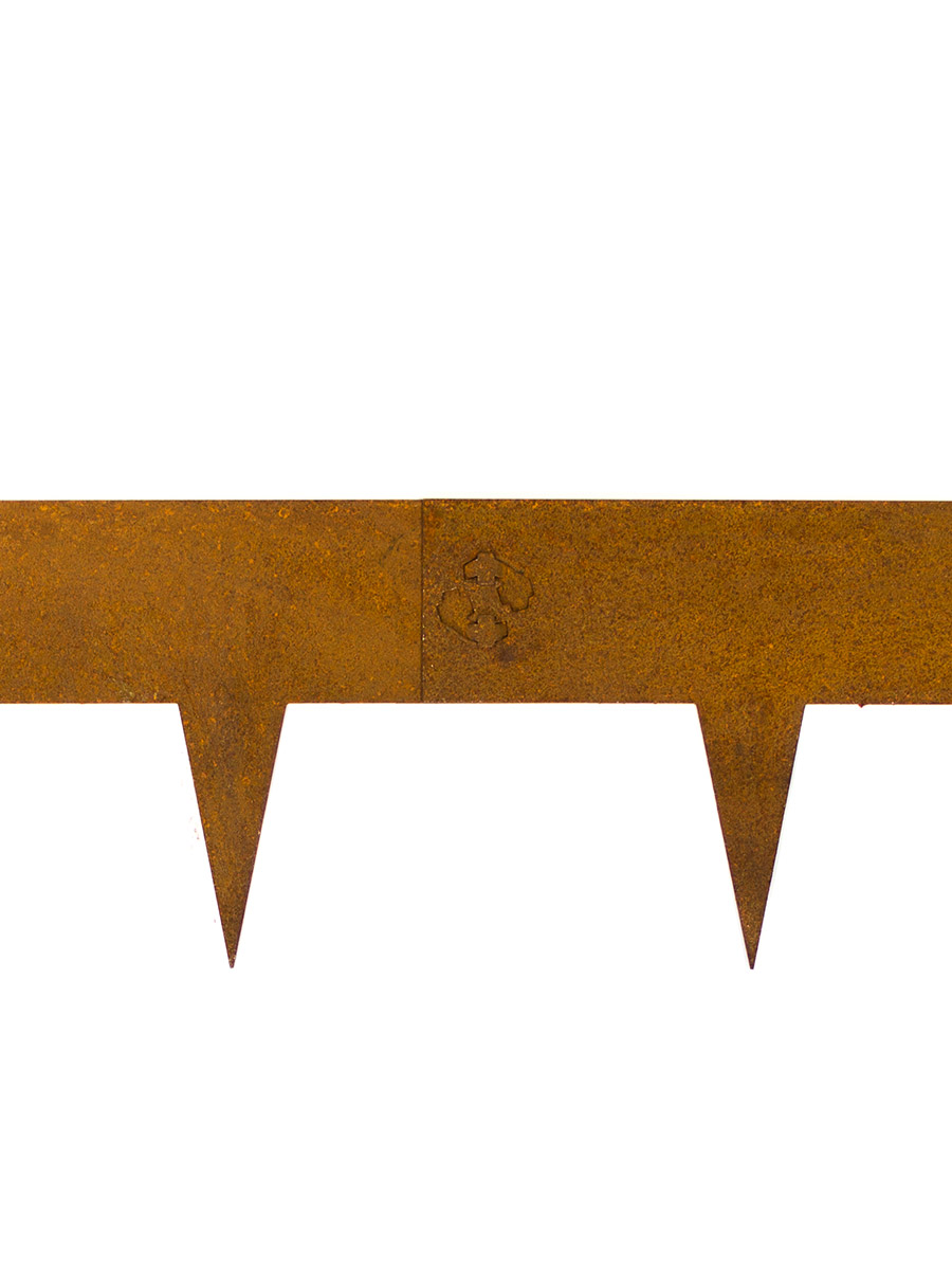 Multi-Edge Rasenkanten Cortenstahl 100 x 17,5cm Kopplung