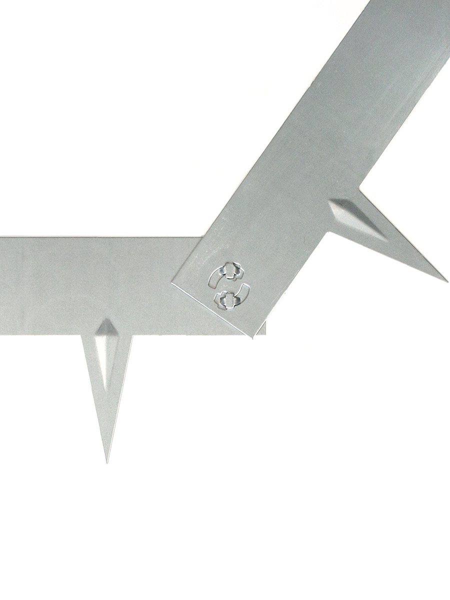 Multi-Edge Rasenkanten Verzinkt 100 x 17,5cm Kopplung