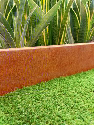 Multi-Edge PROFILE Corthenstahl für Bordsteinkanten 15x6x5x149cm