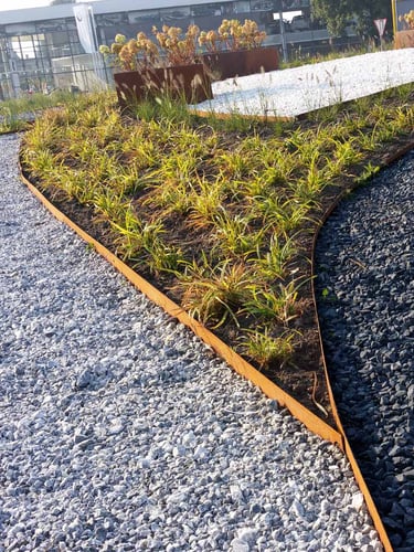 Multi-Edge CORTEN verlegt