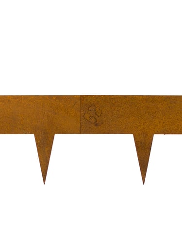 Multi-Edge Rasenkanten Cortenstahl 100 x 17,5cm Kopplung